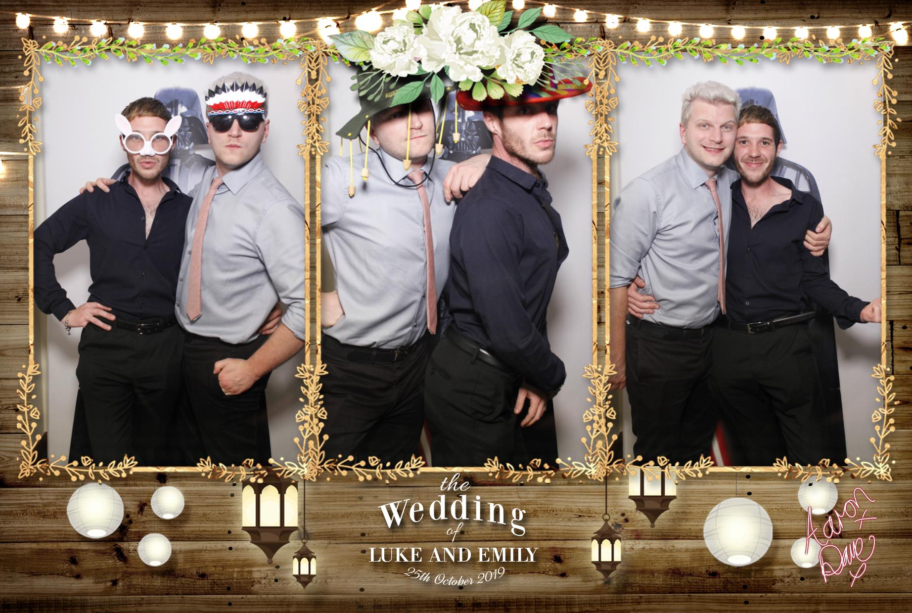 Luke & Emily's Wedding | View more photos from the event at gallery.myphotoboothexperience.co.uk/u/MyPhotoBoothExperienceLtd/Luke-Emilys-Wedding
